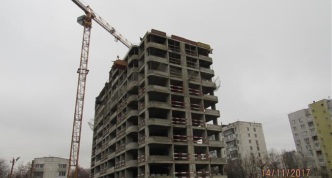 ЖК Меридиан-дом. Лидер в Царицыно (Дом на Кантемировской), монолитные работы - вид со стороны Кавказского бульвара, фото 5 Квартирный контроль