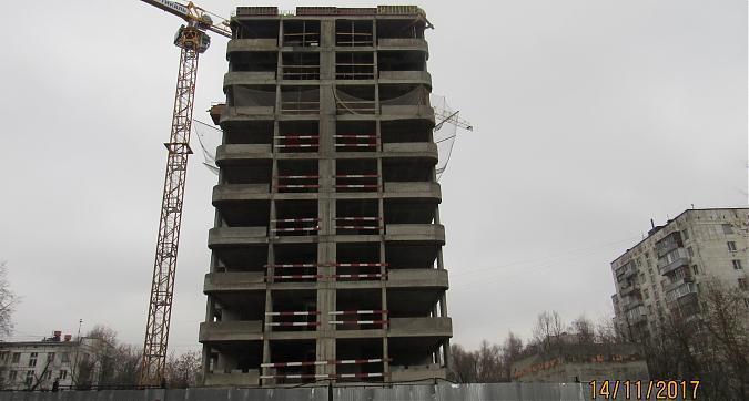 ЖК Меридиан-дом. Лидер в Царицыно (Дом на Кантемировской), монолитные работы - вид со стороны Кавказского бульвара, фото 6 Квартирный контроль