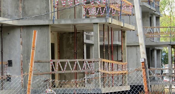 ЖК Диалект - вид на строящийся корпус с северной стороны, фото 4 Квартирный контроль