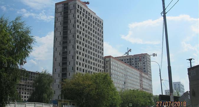 ЖК Green Park (ЖК Грин Парк), 3 блок - вид с Олонецкой улицы, фото 1 Квартирный контроль