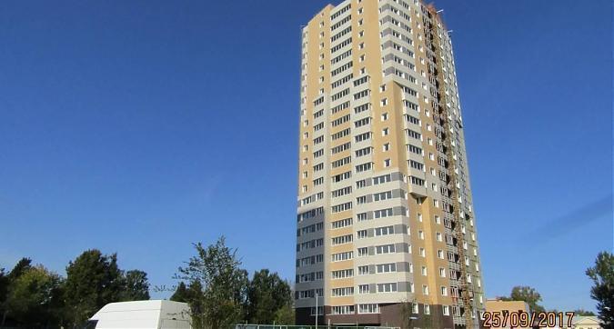 ЖК Москвич - вид на строящийся корпус 4 со стороны Центральной улицы Квартирный контроль