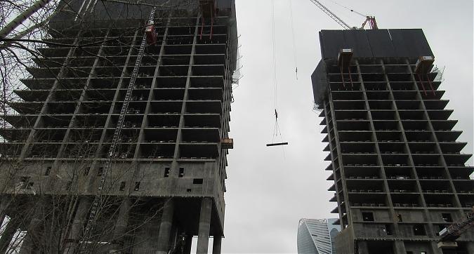 ЖК Capital Towers (Капитал Тауэрс), корпуса River Tower, City Tower, вид с восточной стороны, фото - 5 Квартирный контроль