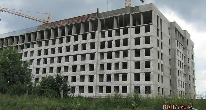 ЖК Ильинские луга - вид на строящийся корпус 40 с северо-восточной стороны Квартирный контроль