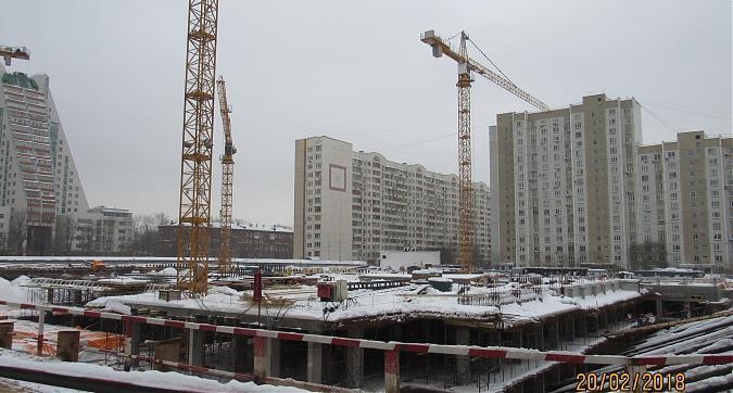 ЖК Новочеремушкинская, 17, 3-й корпус - монолитные работы, вид с Новочеремушкинской улицы, фото 3 Квартирный контроль