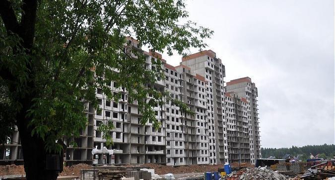 ЖК Новогиреевский, 1-й корпус, вид с улицы Строителей, фото 3 Квартирный контроль