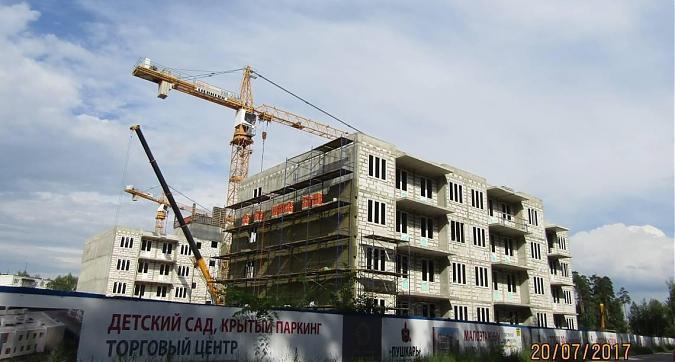 ЖК Пушкарь - вид на строящийся корпус 1 со стороны улицы Пушкинское поле Квартирный контроль