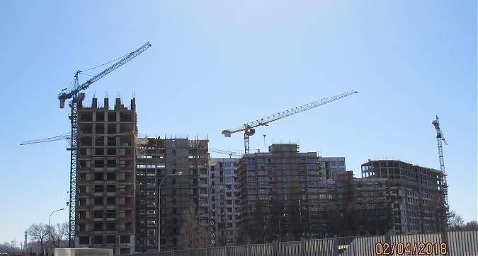 ЖК Скандинавия А101, 9.1 и 9.2 корпуса - вид со стороны улицы Липовый парк, фото 1 Квартирный контроль