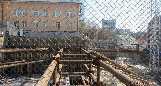 ЖК NV 9 ARTKVARTAL (НВ 9 АРТКВАРТАЛ), котлованные работы - вид с Большого Николоворобинского переулка, фото 2 Квартирный контроль