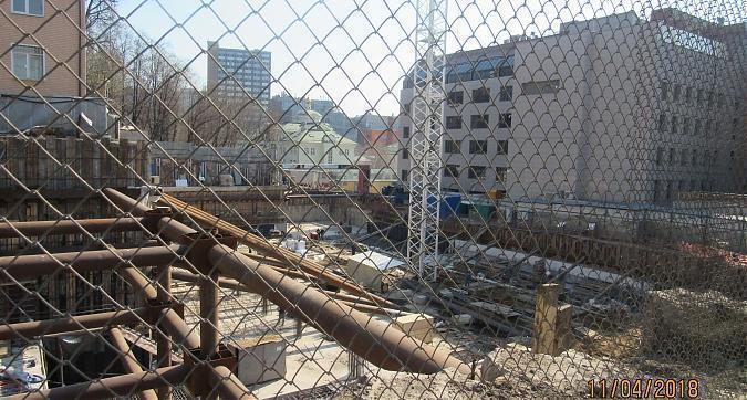 ЖК NV 9 ARTKVARTAL (НВ 9 АРТКВАРТАЛ), котлованные работы - вид с Большого Николоворобинского переулка, фото 3 Квартирный контроль