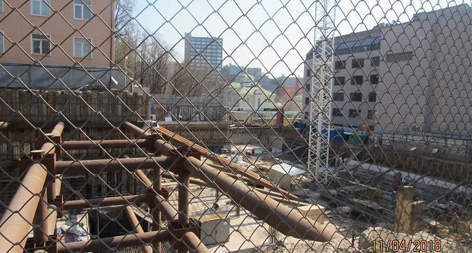 ЖК NV 9 ARTKVARTAL (НВ 9 АРТКВАРТАЛ), котлованные работы - вид с Большого Николоворобинского переулка, фото 5 Квартирный контроль