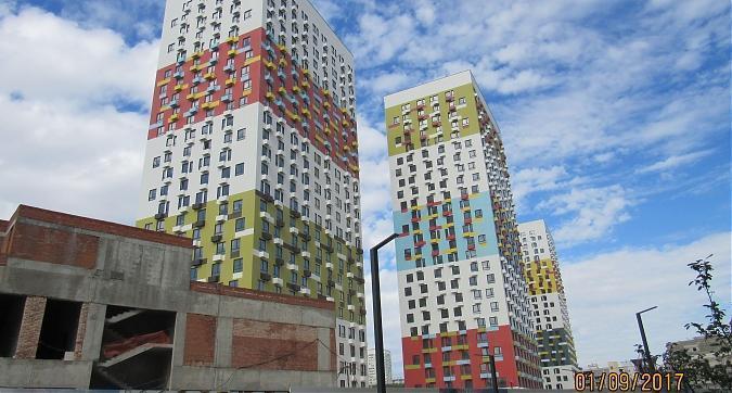 ЖК Варшавское шоссе 141, 8-й и 7-й корпуса - вид с Варшавского шоссе, фото 1 Квартирный контроль