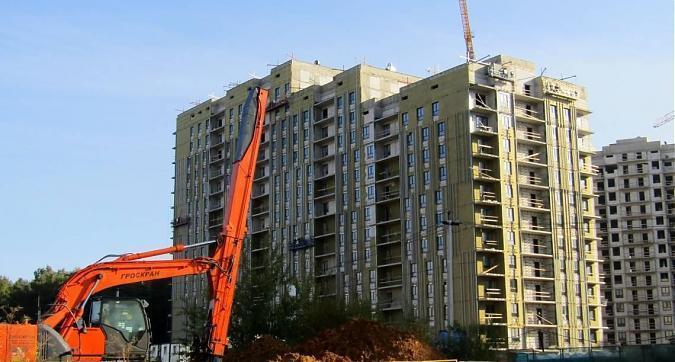 ЖК Северный - вид на строящийся корпус 1 со стороны Дмитровского шоссе Квартирный контроль