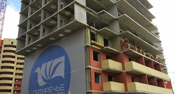ЖК Пятиречье - в корпусе 1 проводится укладка стен Квартирный контроль
