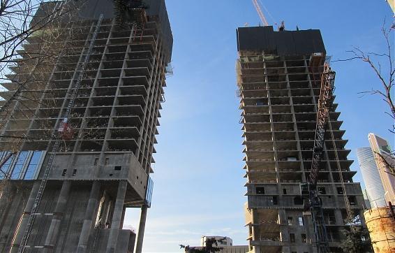ЖК Capital Towers (Капитал Тауэрс), корпуса River Tower, City Tower, вид с восточной стороны, фото - 6 Квартирный контроль