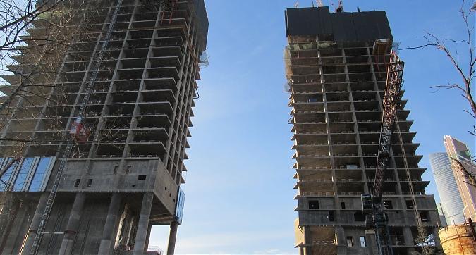 ЖК Capital Towers (Капитал Тауэрс), корпуса River Tower, City Tower, вид с восточной стороны, фото - 6 Квартирный контроль