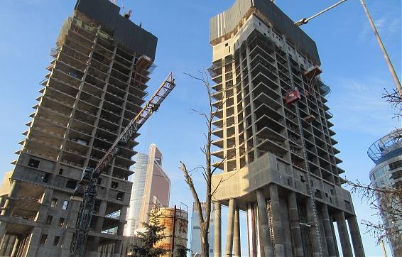 ЖК Capital Towers (Капитал Тауэрс), корпуса City Tower, Park Tower, вид с восточной стороны, фото - 7 Квартирный контроль