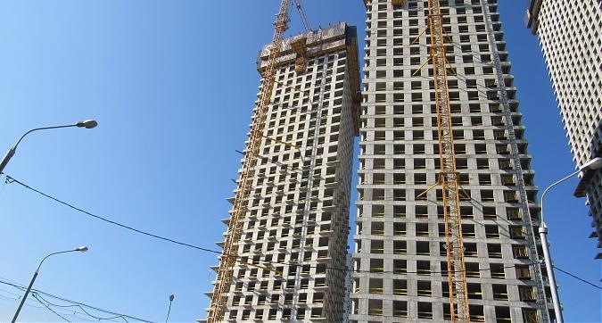 ЖК Wellton Park (Велтон Парк), общий вид на корпуса 11.3, 11.2, 11.1, вид с ул. Народного Ополчения, фото - 1 Квартирный контроль