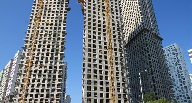 ЖК Wellton Park (Велтон Парк), общий вид на корпуса 11.3, 11.2, 11.1, вид с ул. Народного Ополчения, фото - 7 Квартирный контроль