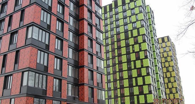 Комплекс апартаментов Технопарк, вид с Проектируемого проезда 7024 Квартирный контроль