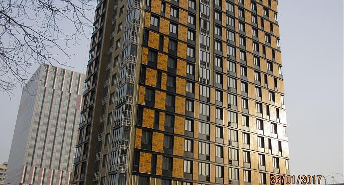 Комплекс апартаментов Технопарк, вид с Проектируемого проезда 7024 Квартирный контроль