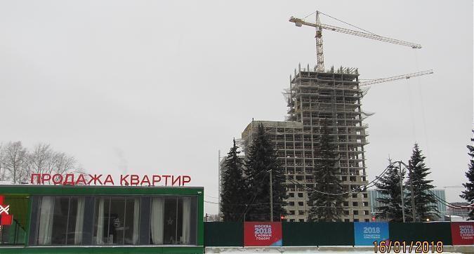 ЖК Нормандия, монолитные работы - вид с Тайнинской улицы, фото 1 Квартирный контроль
