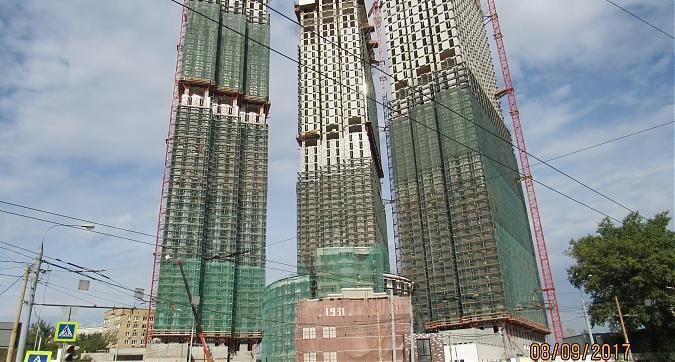 ЖК Пресня Сити- вид с улицы Пресненский Вал, фото 5 Квартирный контроль