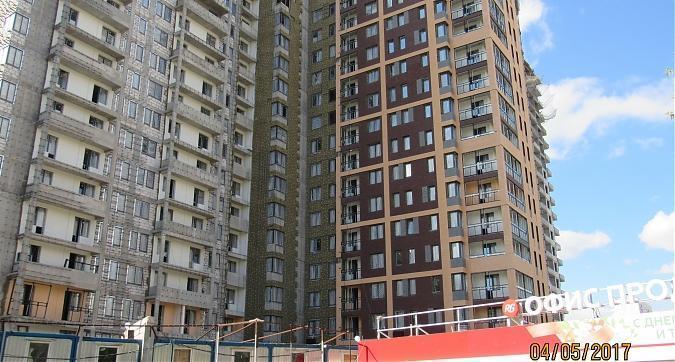 ЖК Родной город. Каховская, 2-й корпус - вид с Внутреннего проезда Квартирный контроль