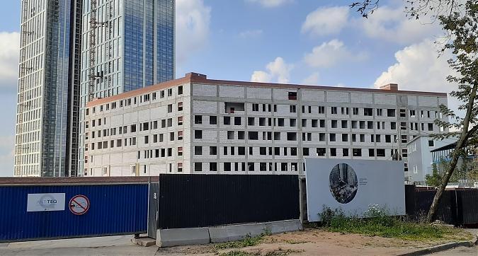 ЖК Небо (Мичуринский проспект, 56), строительство инфраструктуры, вид с восточной стороны, фото - 5 Квартирный контроль