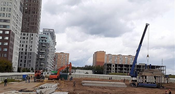 ЖК Аквилон Парк, строительная площадка, вид с ул. Фитаревская, фото - 4 Квартирный контроль