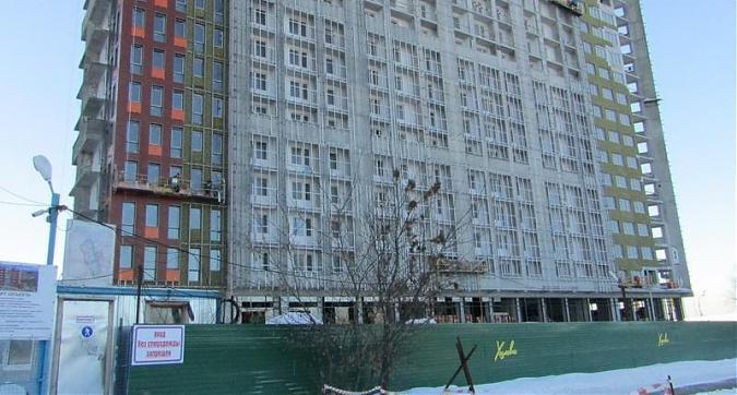 ЖК Ленинградский - вид на корпус 3 со стороны Ленинградского шоссе Квартирный контроль