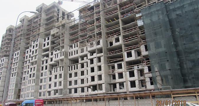 ЖК Влюблино, монолитные и отделочные работы - вид с улицы Перерва, фото 3 Квартирный контроль