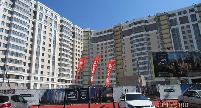 ЖК Прайм тайм - фасадные работы, вид с улицы Викторенко, фото 2 Квартирный контроль