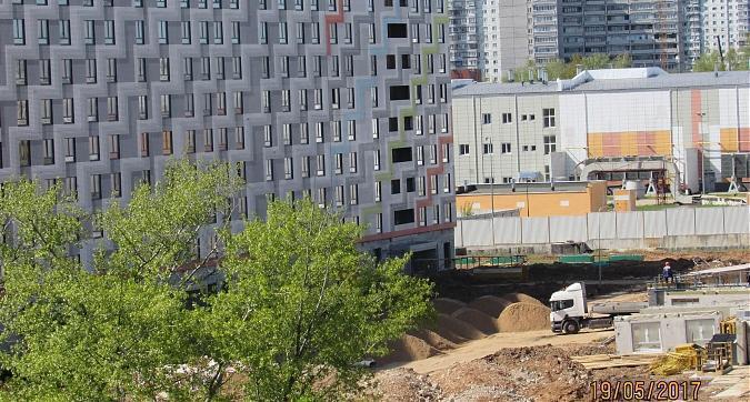 ЖК Римского-Корсакова 11 - вид на строительство 1-го корпуса со стороны улицы Римского-Корсакова Квартирный контроль