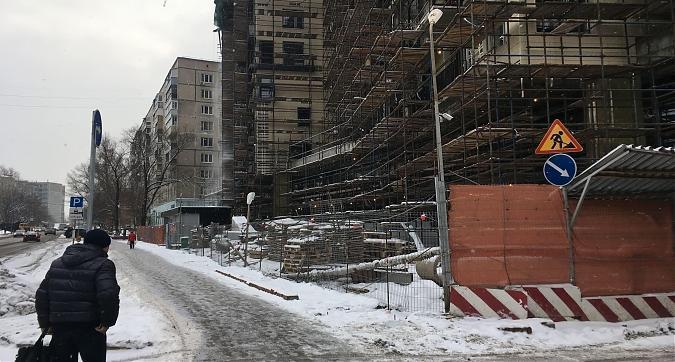 ЖК Геометрия (ЖК на Душинской улице), вид со стороны ул. Душинской, фото 2 Квартирный контроль