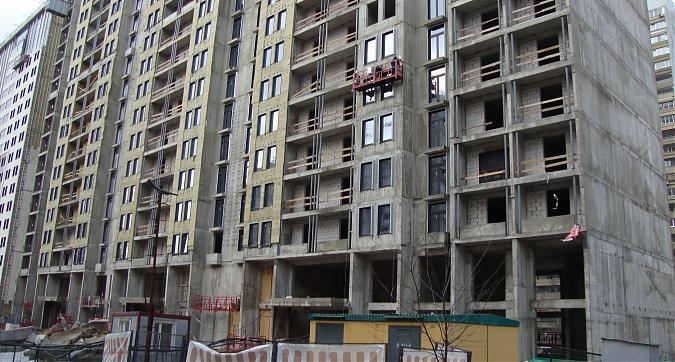 ЖК Квартал 38А, корпус 2, фасадные работы, вид с ул. Эльдара Рязанова, фото -1 Квартирный контроль