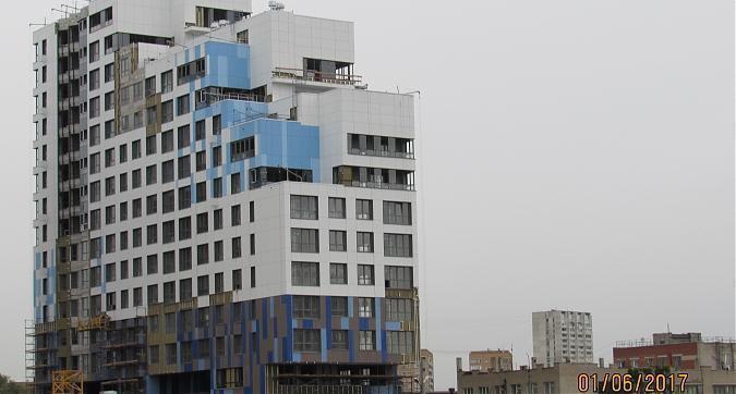 ЖК Ривер парк, 7-й корпус - вид с Нагатинского затона Квартирный контроль