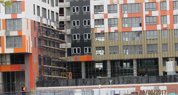 ЖК Ривер парк - вид с Нагатинского затона Квартирный контроль
