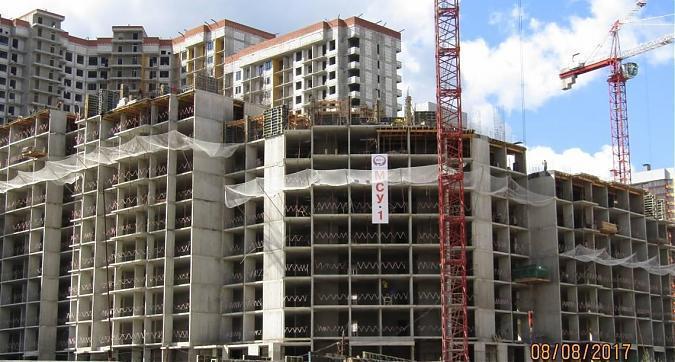 UP - квартал Сколковский - в корпусе 10 проводятся монолитные работы Квартирный контроль