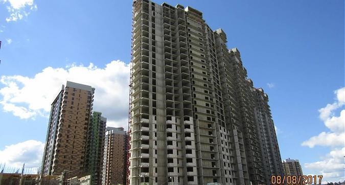 UP - квартал Сколковский - в корпусе 7 проводится укладка стен Квартирный контроль