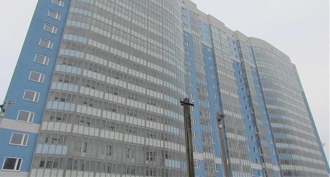 Мкрн Лобня Сити - вид на корпус 1 со стороны улицы Борисова Квартирный контроль