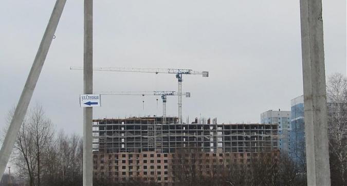 Мкрн Лобня Сити - вид на корпус 5 со стороны улицы Катюшки Квартирный контроль