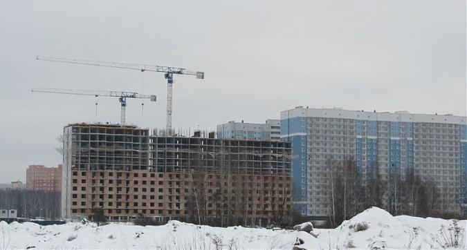 Мкрн Лобня Сити - вид на микрорайон со стороны улицы Катюшки Квартирный контроль