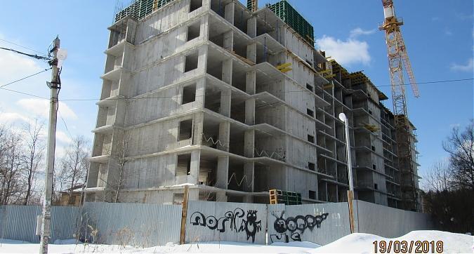 ЖК Времена года (Мелодия), 6-й корпус - монолитные работы, вид с улицы Пролетарская, фото 4 Квартирный контроль