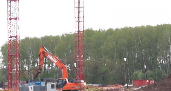 UP! Квартал Скандинавский - вид на строительную площадку с северной стороны Квартирный контроль