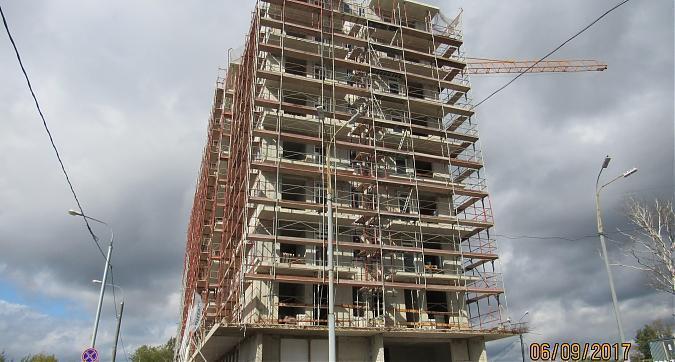 ЖК Янтарь-Apartments (Комплекс апартаментов Янтарь-Apartments) - вид с Левобережной улицы, фото 6 Квартирный контроль