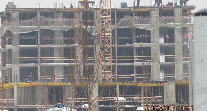 ЖК Первый Московский, 30-й  корпус, монолитные работы - вид с улицы Атласова, фото 1 Квартирный контроль