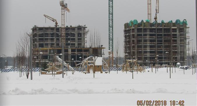ЖК Первый Московский, 30-й и 29-й корпуса, монолитные работы - вид с улицы Атласова, фото 4 Квартирный контроль