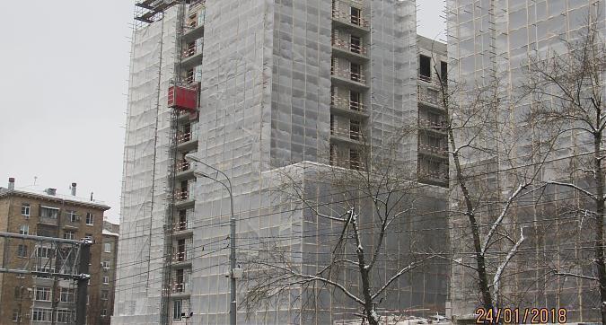 ЖК Вавилова 4, отделочные работы - вид с улицы Вавилова, фото 5 Квартирный контроль