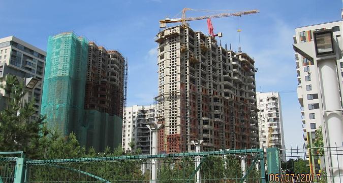 ЖК Wellton Park (Велтон Парк) -вид на 12 корпус со двора Квартирный контроль