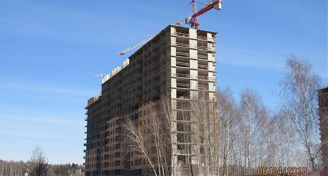 ЖК Новоград Павлино, 22-й корпус, ведутся монолитные работы, вид с улицы Люберецкая Квартирный контроль